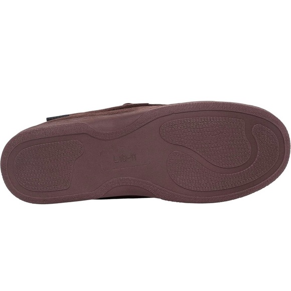 Van Heusen Mens Comfy Slip-on Micro Suede Softflannel Lining Slippers - Picture 4 of 7